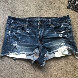 American eagle shortie shorts